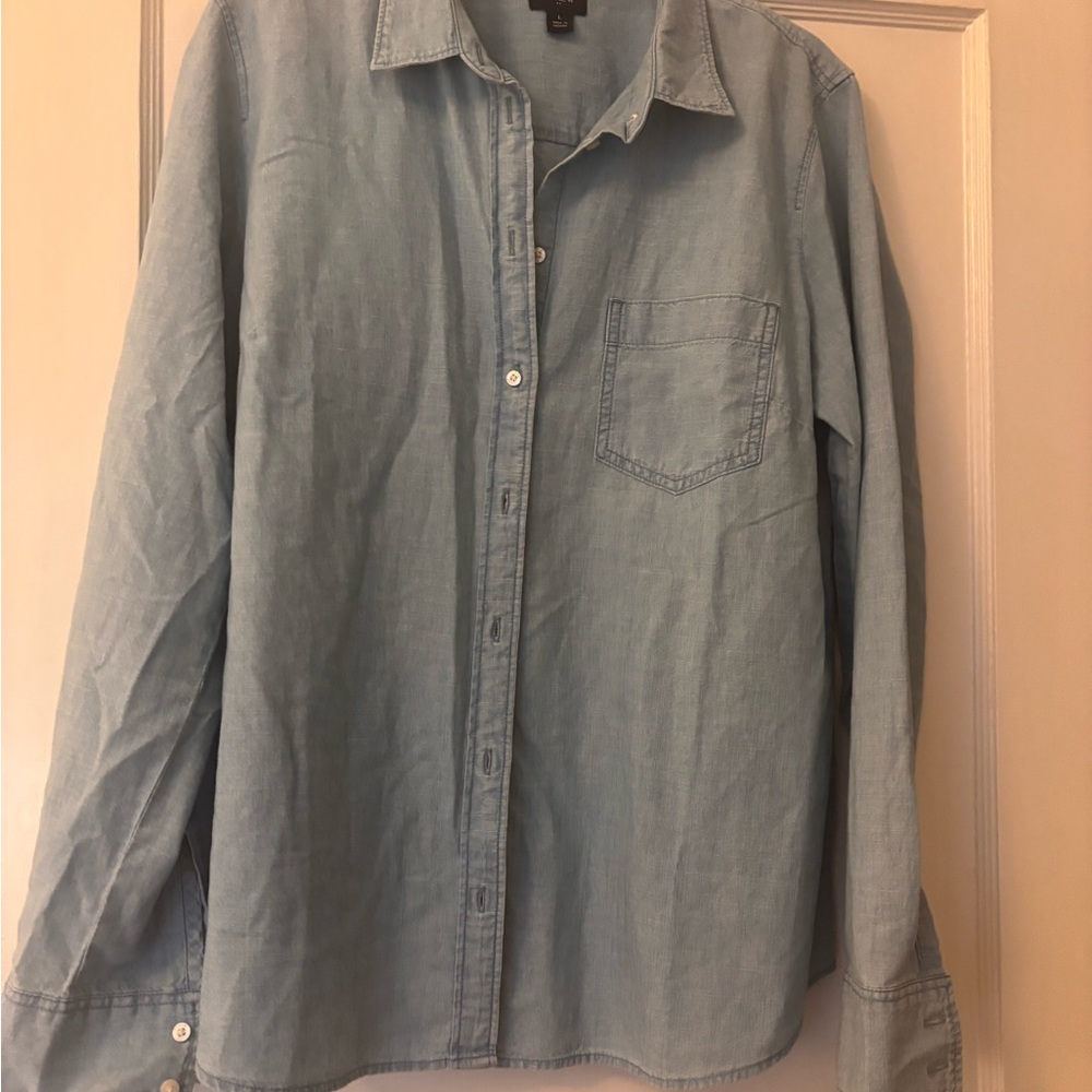 Light Blue Denim Shirt